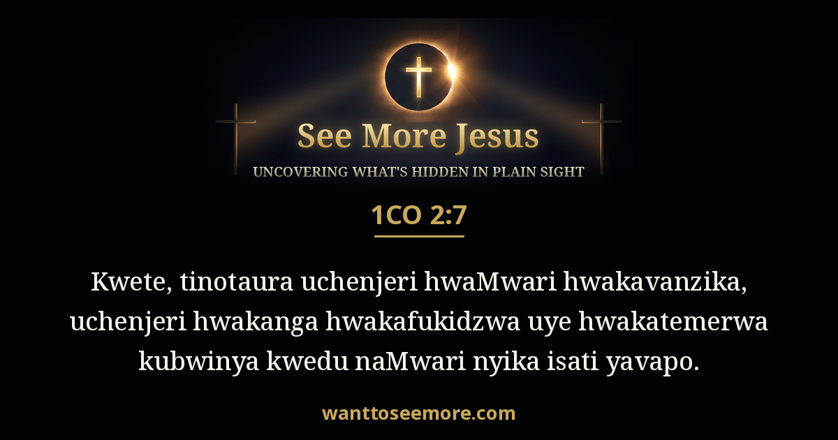 1CO 2:7