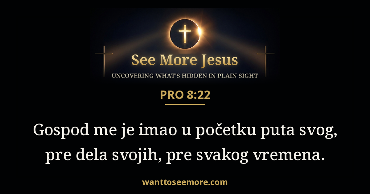 Proverbs 8:22