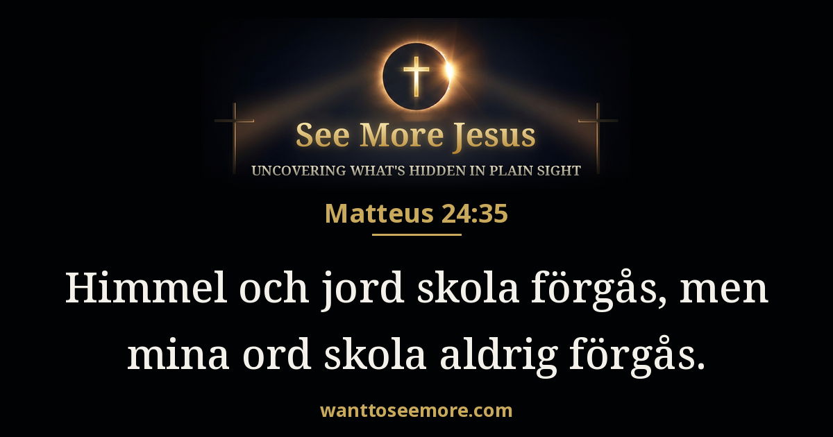 Matthew 24:35