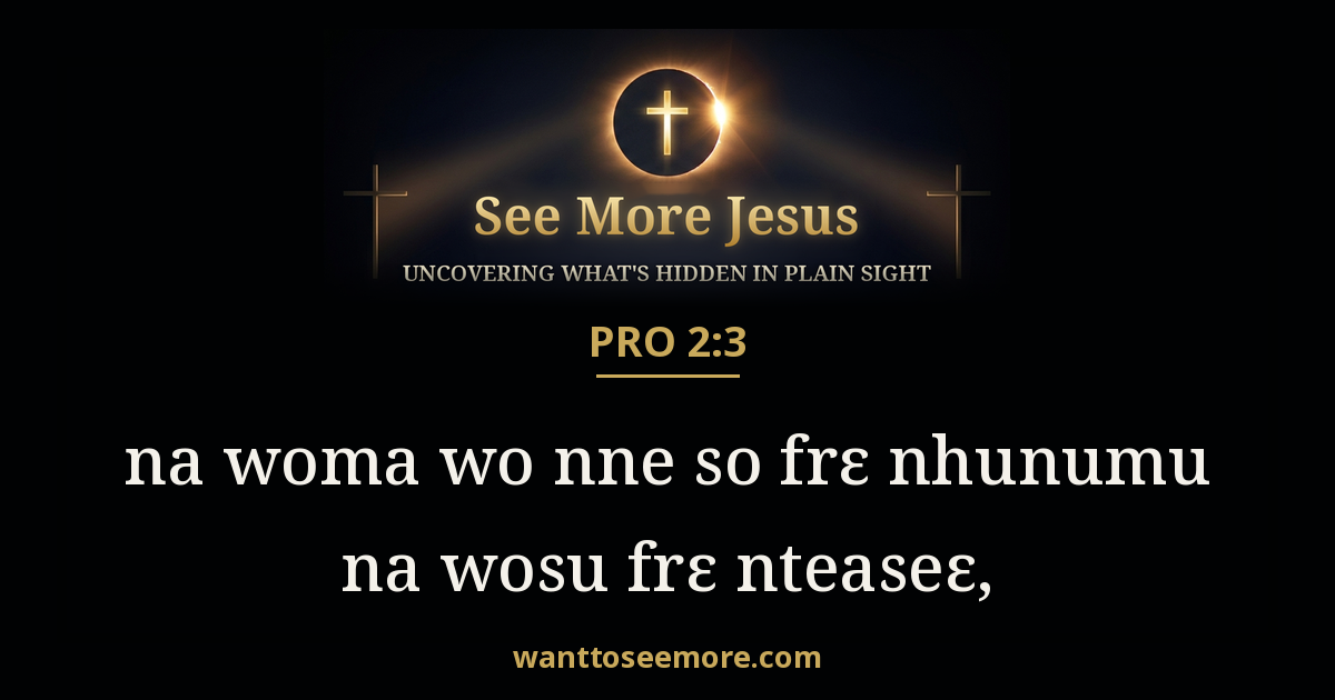Proverbs 2:3