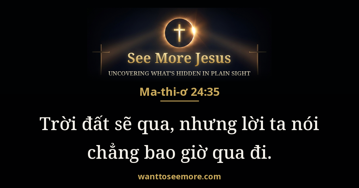 Matthew 24:35