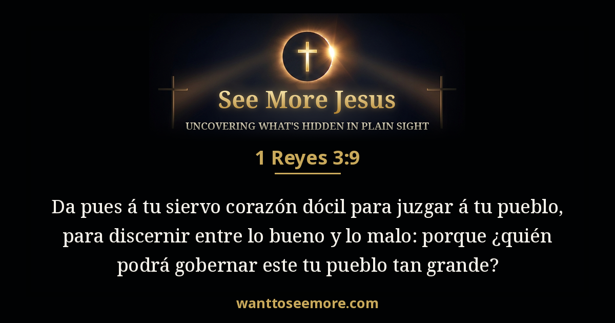 1 Kings 3:9