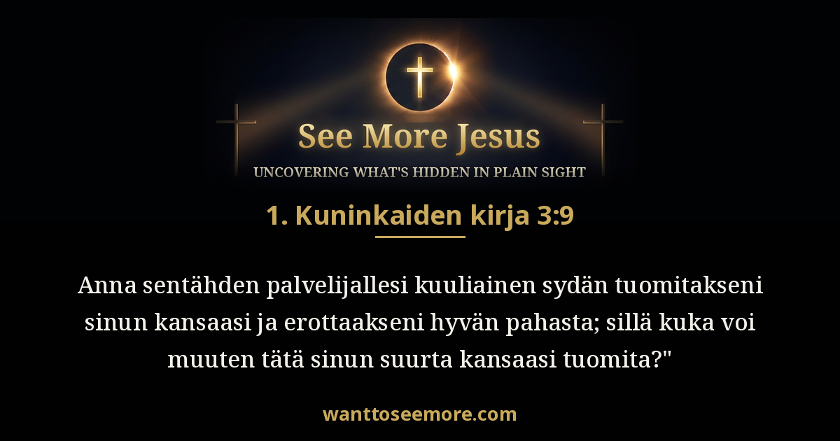 1 Kings 3:9
