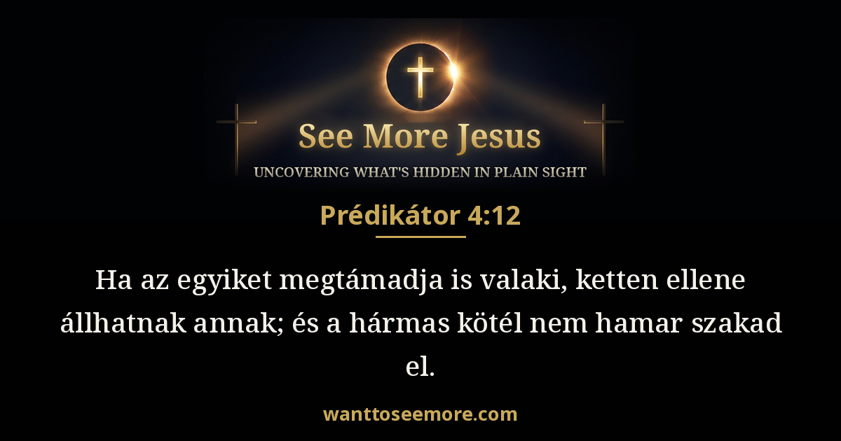 Ecclesiastes 4:12