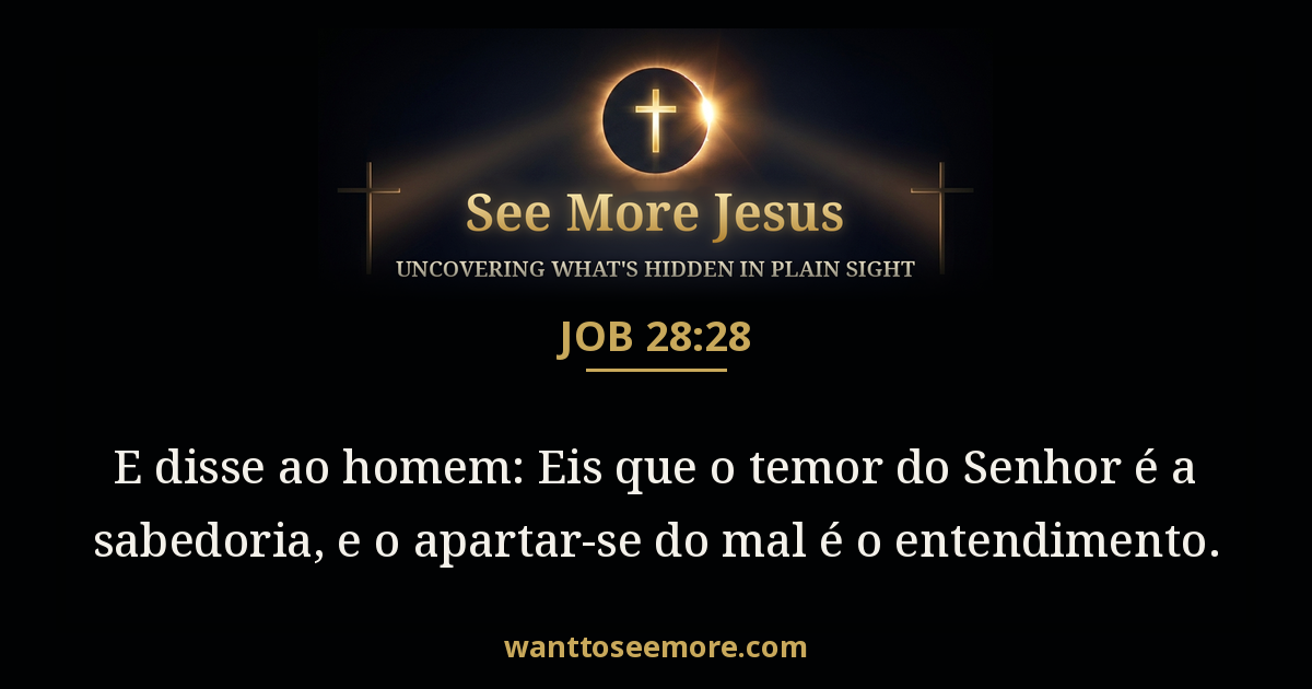 Job 28:28