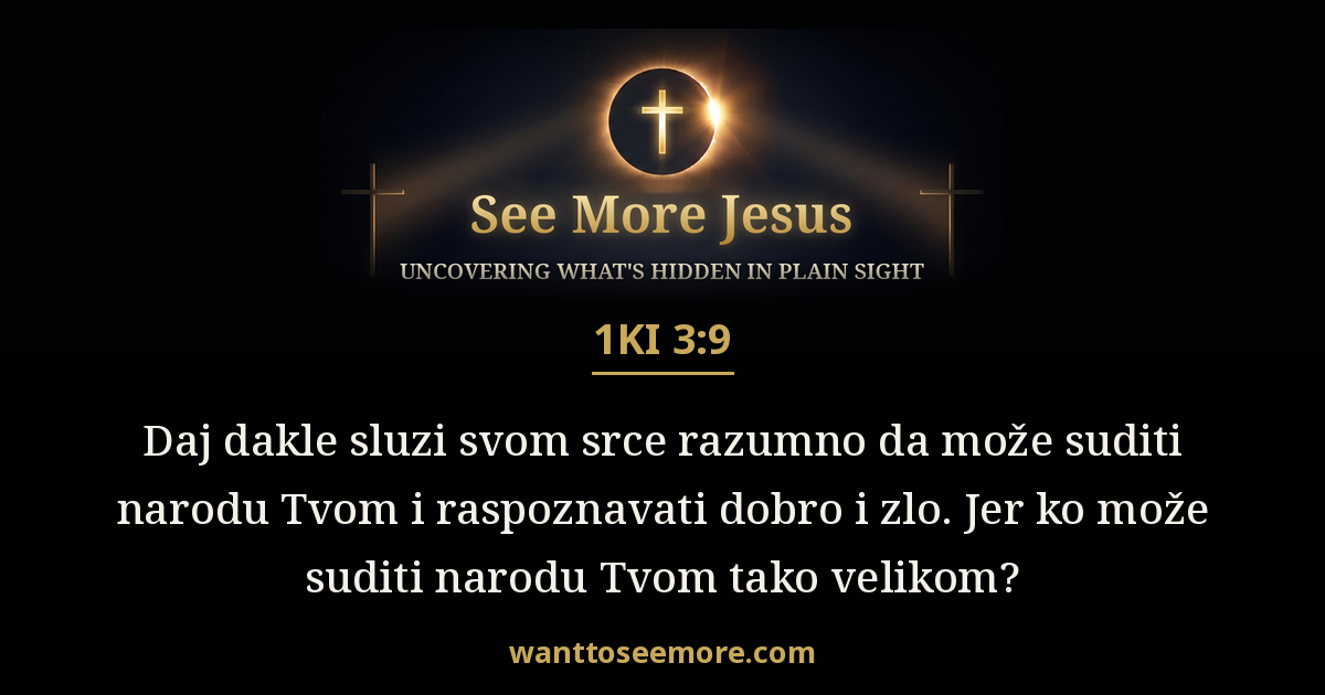 1 Kings 3:9