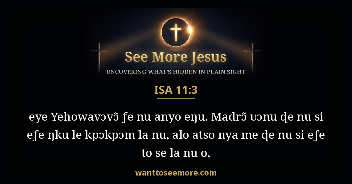 Isaiah 11:3
