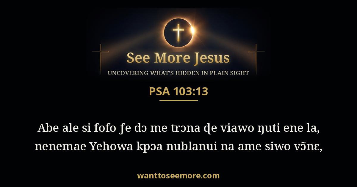 Psalms 103:13