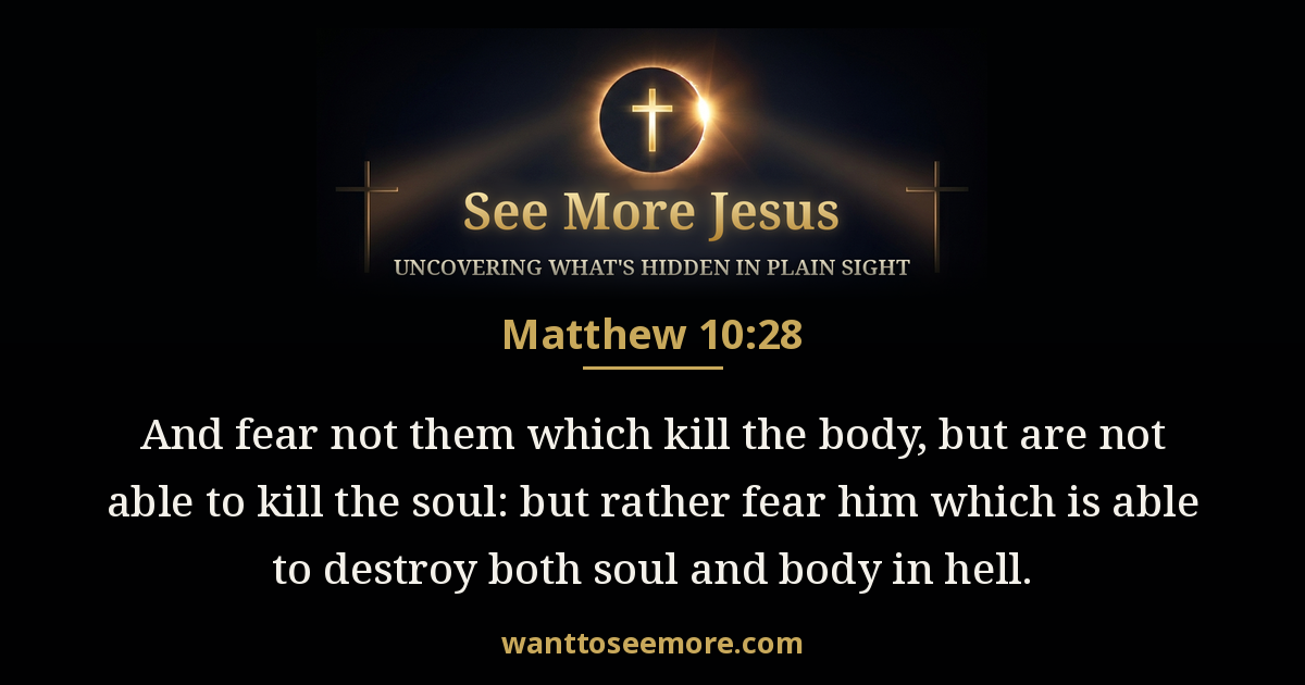 Matthew 10:28