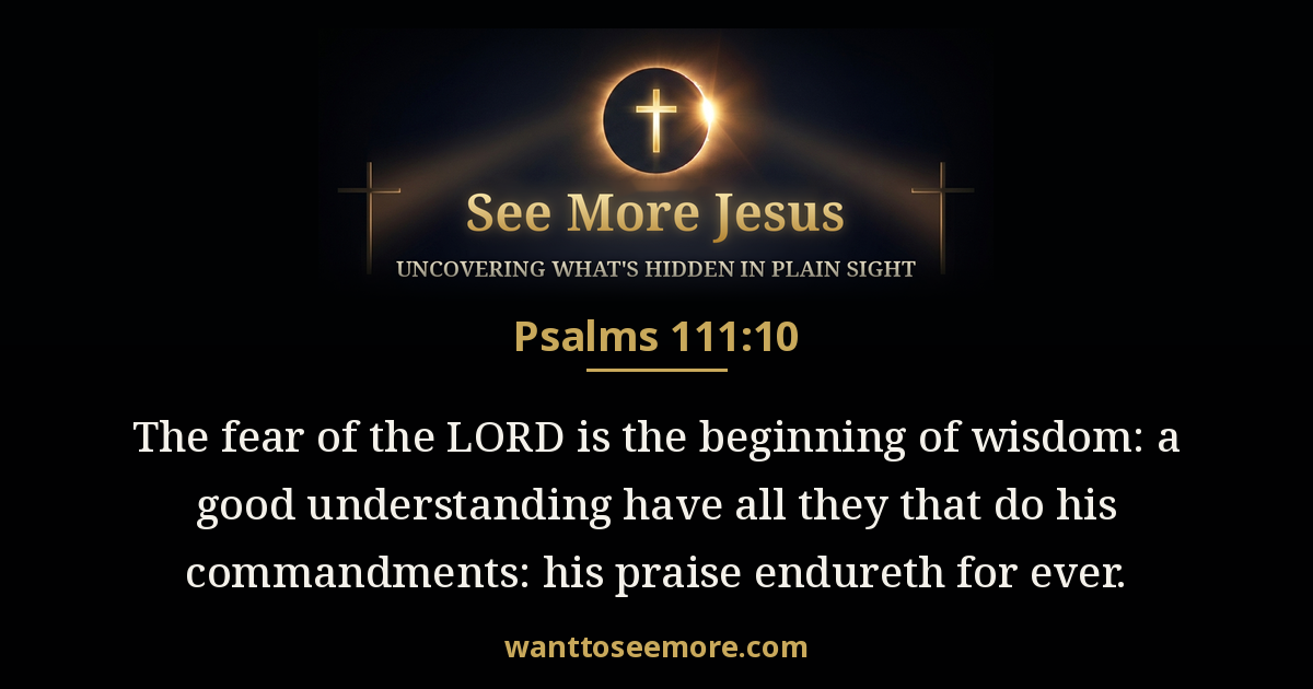 Psalms 111:10