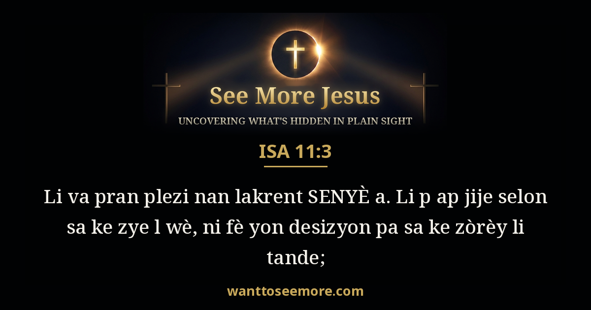 Isaiah 11:3