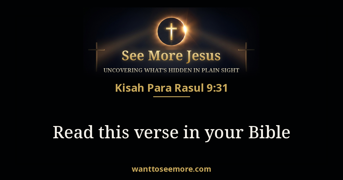 Acts 9:31
