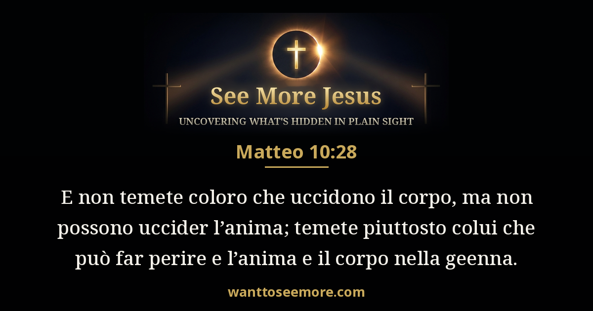 Matthew 10:28