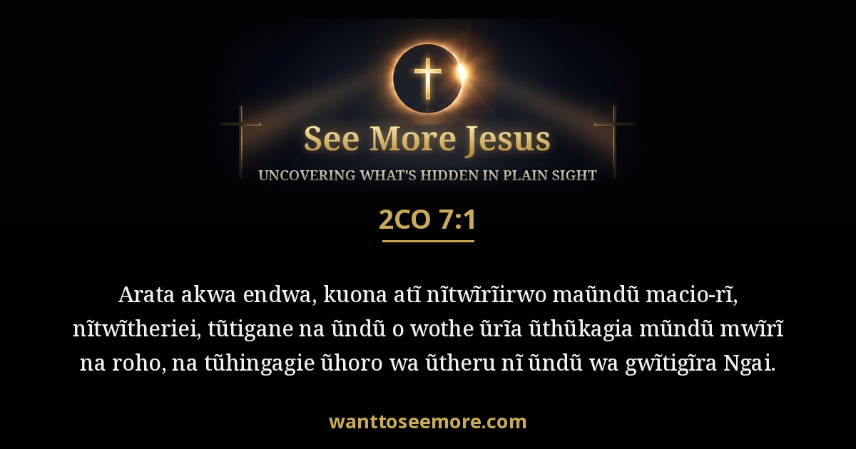 2 Corinthians 7:1