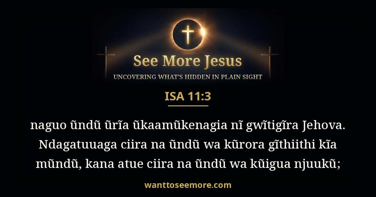 Isaiah 11:3
