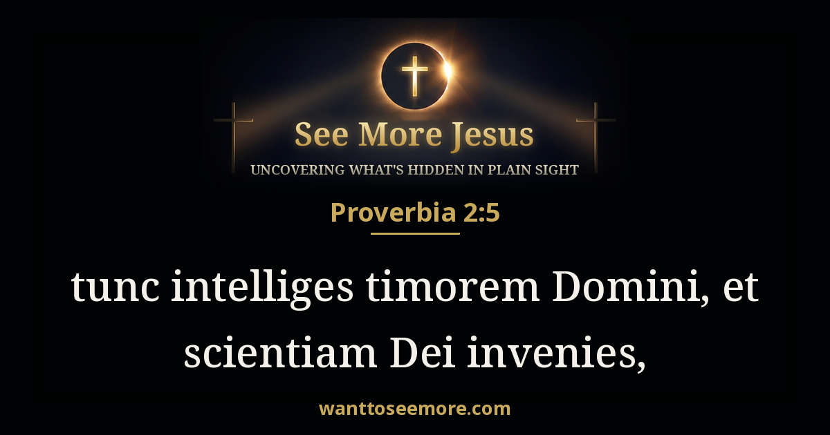 Proverbs 2:5