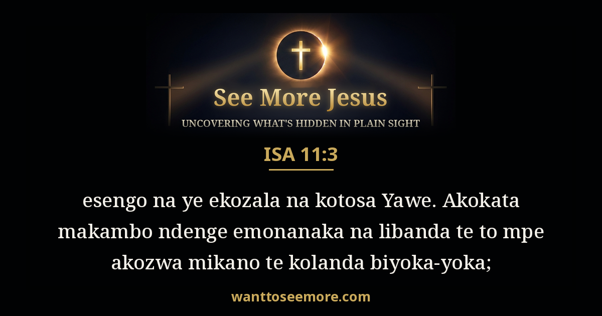 Isaiah 11:3