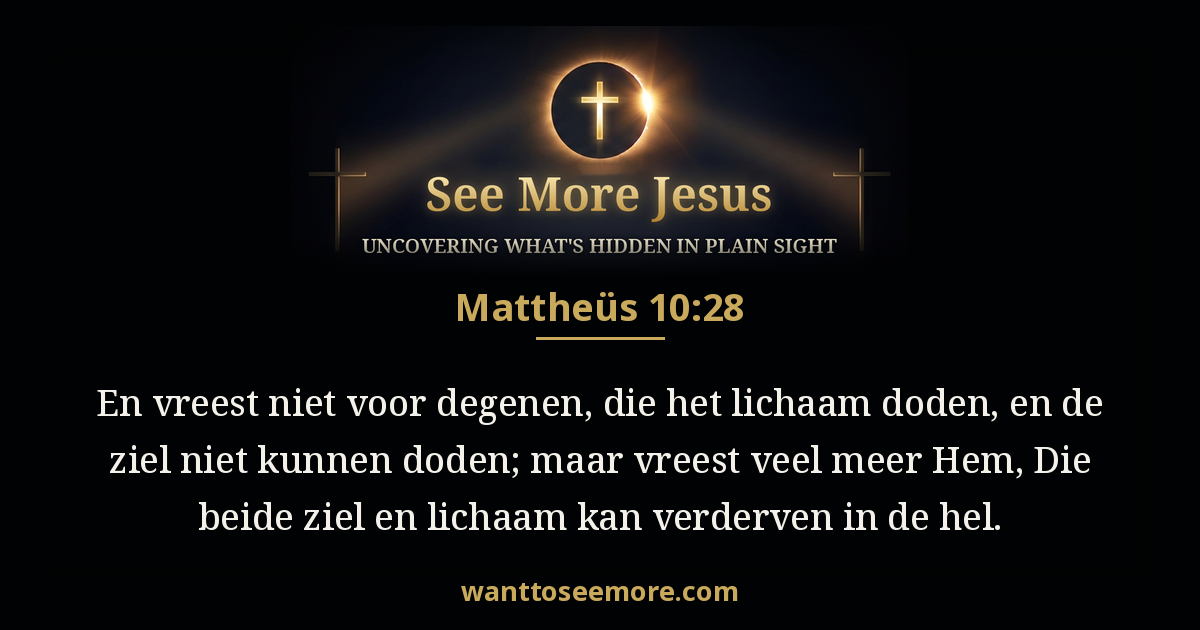 Matthew 10:28