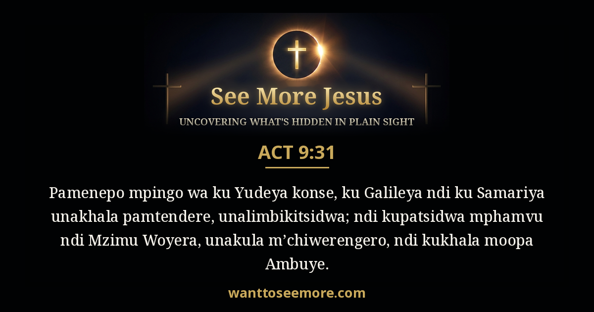 Acts 9:31