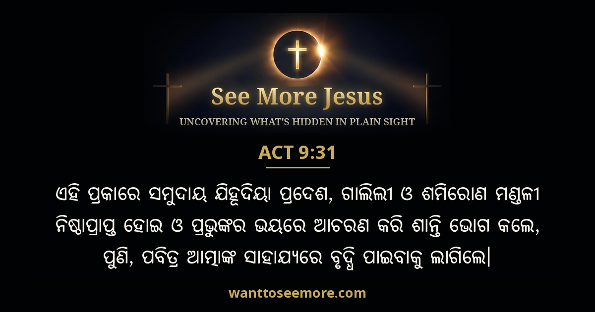 Acts 9:31