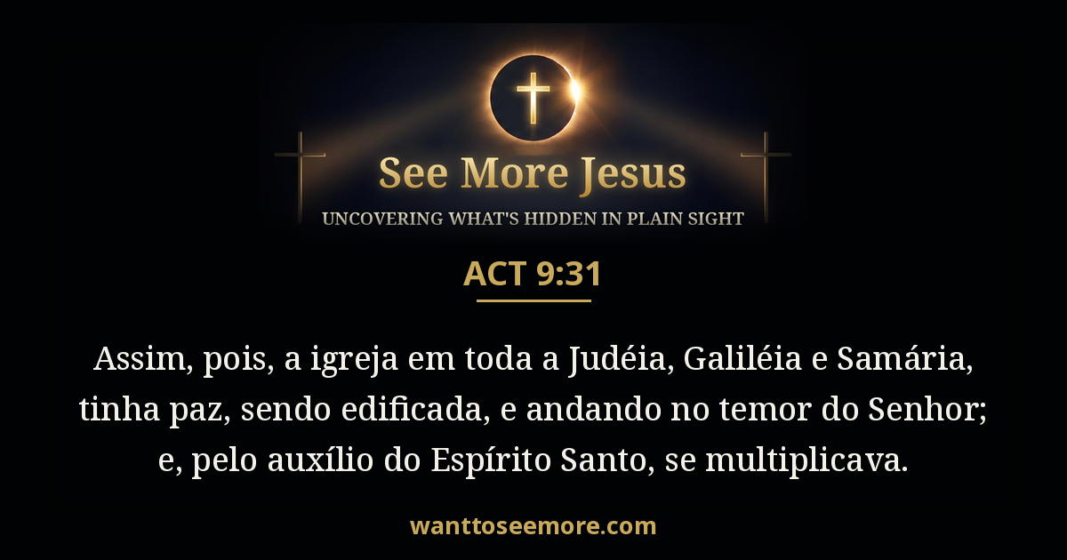 Acts 9:31