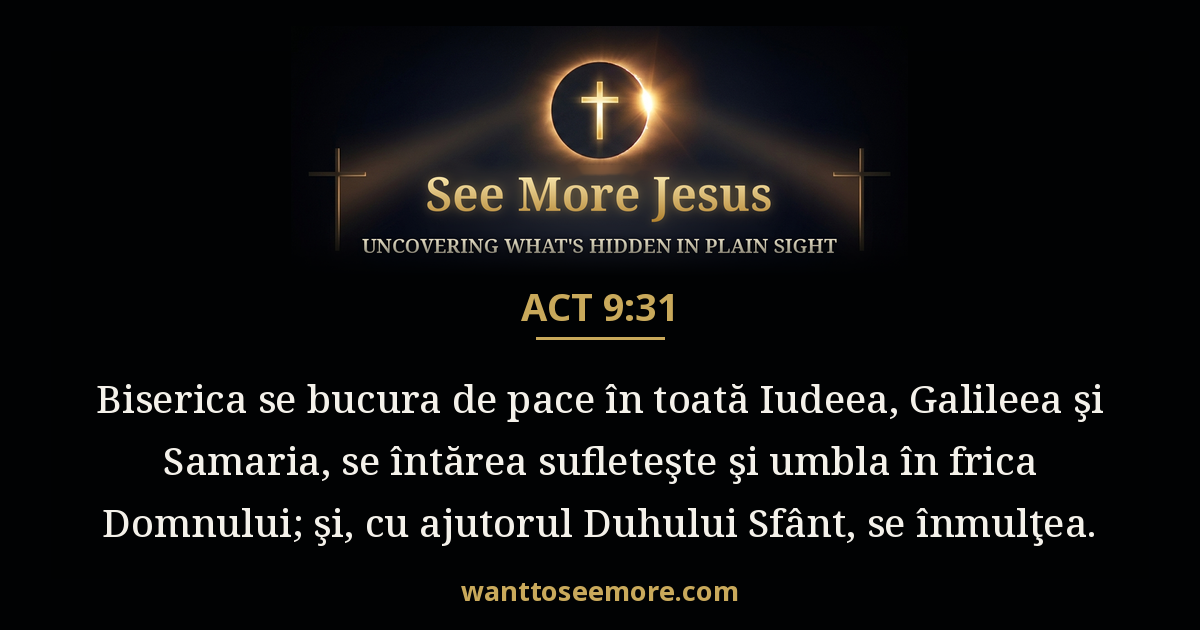 Acts 9:31