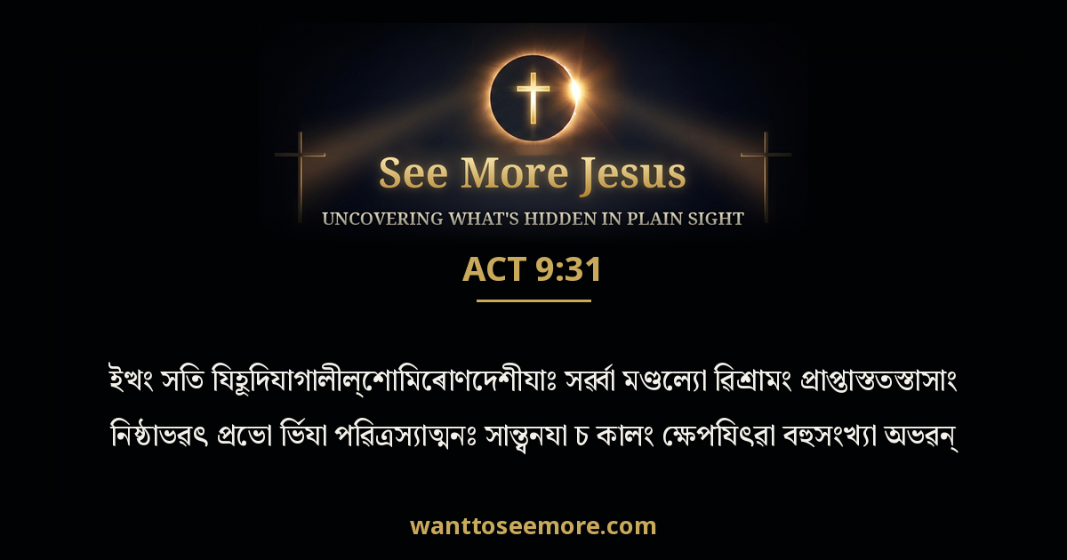 Acts 9:31
