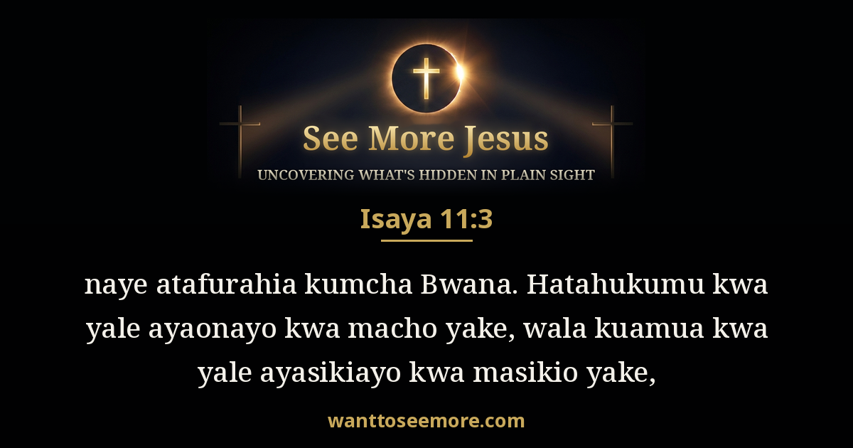 Isaiah 11:3