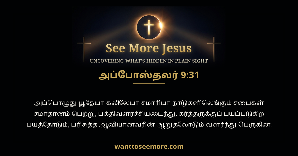 Acts 9:31