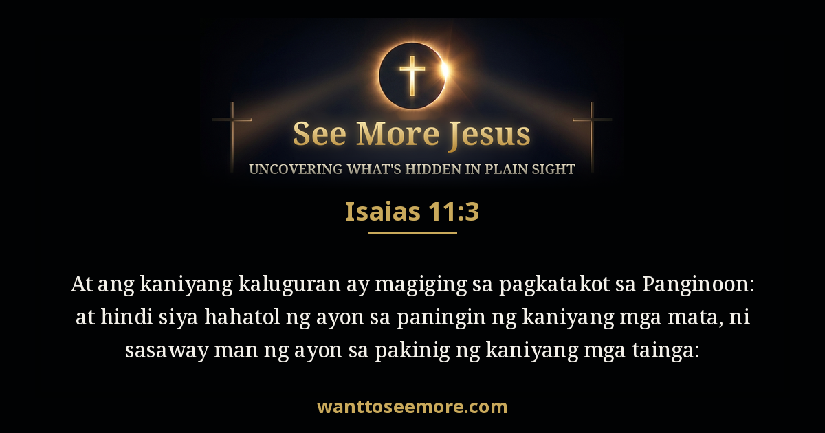 Isaiah 11:3