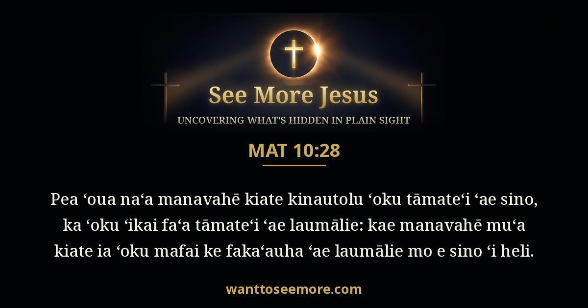 Matthew 10:28