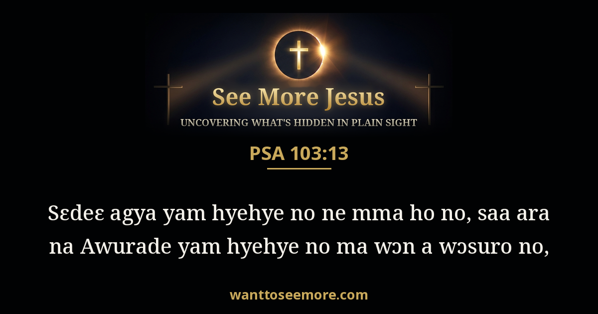 Psalms 103:13